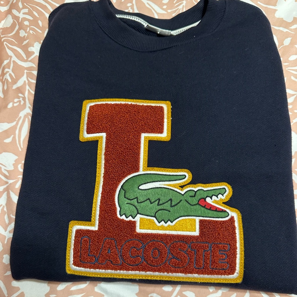 Men’s Lacoste Sweater worn twice excellent condition